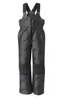 $590 - Mackage Kids' Myron Logo Jacquard Ski Bib in Carbon Size 14