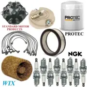 Tune Up Kit Filters Cap Wire Spark Plugs For CHEVROLET MALIBU V8 5.0L 1973