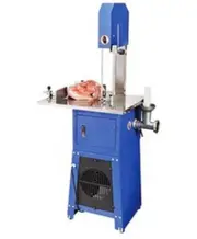 Meat Cutting Band Saw 10" with Meat Mincer Bandsaw Slicer Grinder