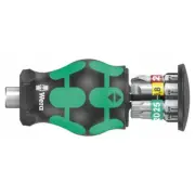Wera Kraftform Kompakt Stubby Magazine 1 Bit Holding Screwdriver 008873