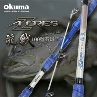 【RONIN】OKUMA AZORES 龍戰 100號海釣場三節石斑竿 中斑小斑綜合池 10/11尺