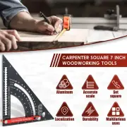 Carpenter Square 7.5 inch Rafter Framing Square Woodworking Tools wenID