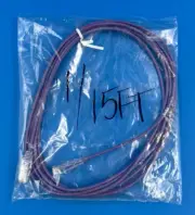 Axiom BENDnFLEX CAT-6a Patch Cable, Snagless Molded - 15 feet purple AXG97999
