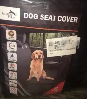 New Pet Back Seat Cover Protector for Dogs Cats Black Waterprooof Scratchproof