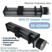 Linear CNC Guide Stroke Rail Motion Slide Actuator With 57 Motor Stepper Stage