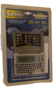Lingo 8 Global Language Translator Plus 6 Metric, 8 currency Conversions & More!