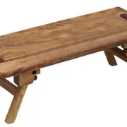 Davis & Waddell Landstead Collapsible Mango Wood Rectangular Board Natural 50x20x5cm