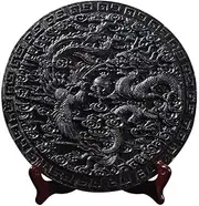 Aged Wuyi Mountains Dragon Phenix Big Red Robe Tea Da Hong Pao Black Tea Cake (500g)