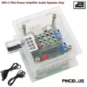 5Wx2 Mini Power Amplifier Audio Speaker Amp DC5V USB Stereo 2-Ch CM2038 Chip