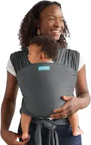 Moby Elements Wrap Carrier, Asphalt