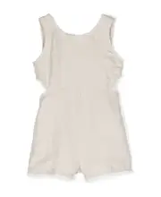 Logo jumpsuit shorts 5Y,4Y,14Y,12Y White