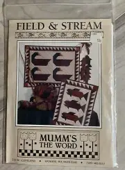 MUMM'S THE WORD FIELD & STREAM DUCK & FISH QUILT, STUFFED FISH Pattern