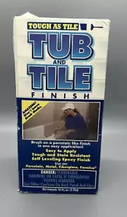 Tough As Tile Tub & Tile Finish 760 Gleaming White New in Box USA