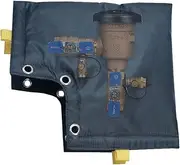 Backflow Preventer Insulation Cover, Protective Sprinkler Valve Cover, Durable and UV Resistant Water Pipe Insulated Pouch for Winter Outdoor
