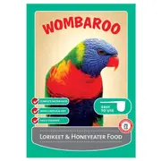 Wombaroo Lorikeet and Honeyeater Nectar Bird Food - 4 Sizes