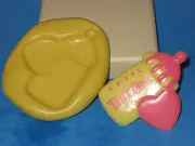 Baby Bottle Mold Flexible Resin Clay Candy Food Safe Silicone A444 Resin Candy