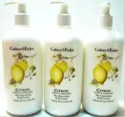 Crabtree & Evelyn CITRON Honey Coriander Body Lotion JUMBO 16.9 oz/500 mL NEW x3