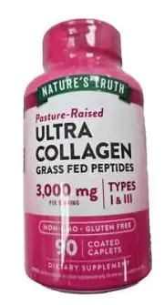 Nature's Truth Ultra Collagen + C 1000mg / Caplet 90 ct bottle