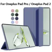 For OnePlus Pad 2 Pro 2024 Case 12.1" Folding Stand Magnetic Soft TPU Back Cover