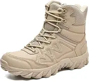 [Kervaky] Men's tactical boots, military tactical boots, work boots, combat shoes, daily lightweight and durable user outer boots