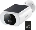 2K Solar Security Camera Outdoor Wireless with Embedded Solar Panel, Battery CCT