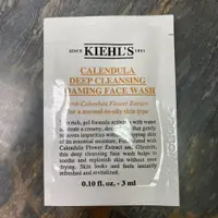 在飛比找蝦皮商城優惠-Kiehl s 契爾氏 金盞花植物精華潔面泡泡凝露 試用包 