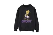 Guardians Of The Galaxy Mens Groot Casette Sweatshirt (Black) - UTBI26258