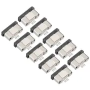 FFC/FPC Connector 4Pin Pitch 0.5mm Bottom Contact Pick Drawing Socket 10Pcs