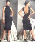 Vogue 2899 pattern UNCUT Guy Laroche sizes 10-12-14 cocktail low back stretch