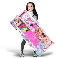 在飛比找樂天市場購物網優惠-芭比娃娃 娃娃玩具套裝女孩單個公主換裝房子別墅夢想豪宅 雙十