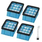 4 Pack Roller Brush Filter for Bissell For CrossWave For OmniForce Edge 4076