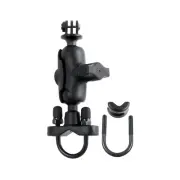 RAM MOUNTS Handlebar U-Bolt Double Ball Mount With Action Camera Adapter