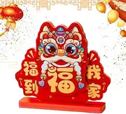 Year Of Snake Centerpieces | New Year Table Signs | 2025 Chinese New Year Table Decorations Lunar New Year Centerpieces For Home