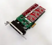 Atcom AXE400PL-13 4 Port Analog PCI-E Asterisk Low Profile Card with 1 FXS 3 FXO