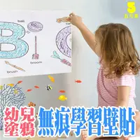 在飛比找松果購物優惠-【ifive】幼兒塗鴉無痕學習壁貼 兒童繪圖本 (3.3折)