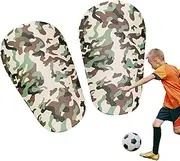 [Generic] Football Shin Guards | Youth Soccer Shin Protective Pads | Shock Absorbing Soccer Leg Protector for Children