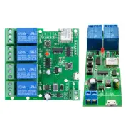DC7-32V 2/4 Channel Smart Switch WiFi Wireless Relay Module Home Remote Control