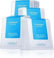 WIS Hyaluronic Acid Essence Full Face Facial Mask Sheet,Deep Hydrating Anti-Aging Serum Moisturizing Face Mask for Dull Dry Skin Care,Anti-Wrinkle & Fine Lines,24 Combo Pack