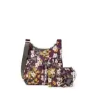 Baggallini Cross Over Crossbody with Rfid - Autumn Breeze