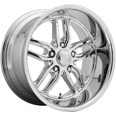 22x8.5 US Mags U127 CTEN CHROME PLATED Wheel 5x5 (1mm) (for: Volkswagen)