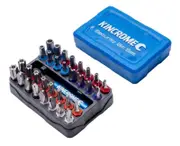 Kincrome 13648 - Security Bit & Holder Set 33 Piece 1/4" Hex Drive