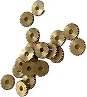Brushless Motor Motor Pinion Gear,Gears,Motor Pinion Gears Tooth Gear 2PCS 0.5 Modulus Copper Gears 1.98 2.02 2.98 3.02 Mm Diameter Thickness 2mm Small Brass Pinions GS(44t 23 * 3.98 * 2)