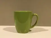 Corelle Coordinates Stoneware Classic Cafe Coffee Cup Mug Lime Green