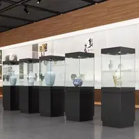 在飛比找蝦皮商城精選優惠-古董 珠寶 首飾 玻璃 透明展示櫃珠寶博物館陳列櫃覽櫃臺白酒
