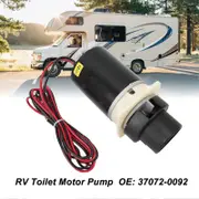 Electric Toilet Motor Pump RV Toilet Motor Pump Efficient 370720092 for Jabsco 37045 37245 Quiet Flush Designer Toilets