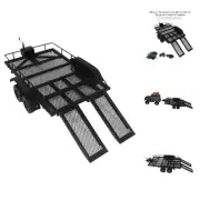 Heavy-Duty Trailer Cargo Carrier Metal Kit for 1/10 Traxxas HSP Redcat RC4WD ...