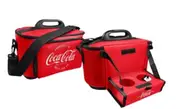 Coca Cola Cooler Bag With Tray Lunch Box Picnic Bag
