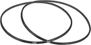 uxcell 2Pcs O-965 O Type V-Belt 965mm/38" Inner Length x 0.39" Width x 0.24" Height, O-Type Closed-Loop Rubber Transmission Belt
