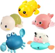 Bath Toy,Cute Animal Clockwork Bathtub Swimming Pool Toy,Baby Bath Toys for Todd