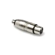 Hosa GXF-132 Female Phono Plug RCA to Female 3-Pin XLR Adapter